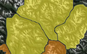 Highest danger rating, by region